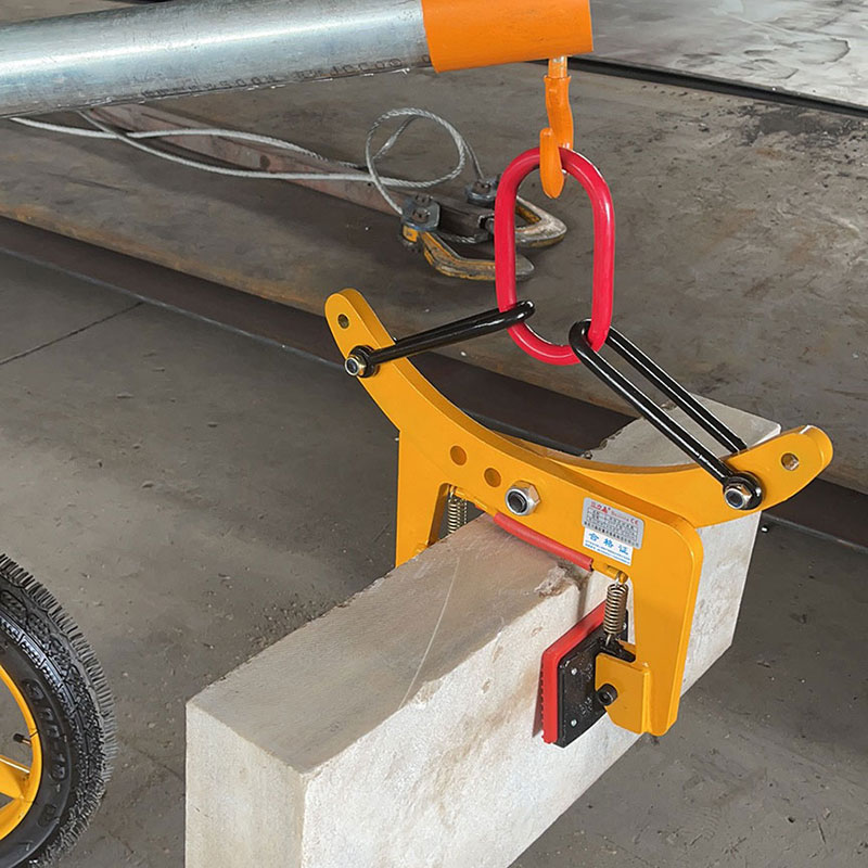 Steel plate tongs 