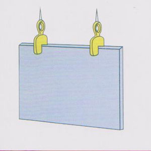 Steel plate tongs 