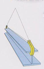 Steel plate tongs