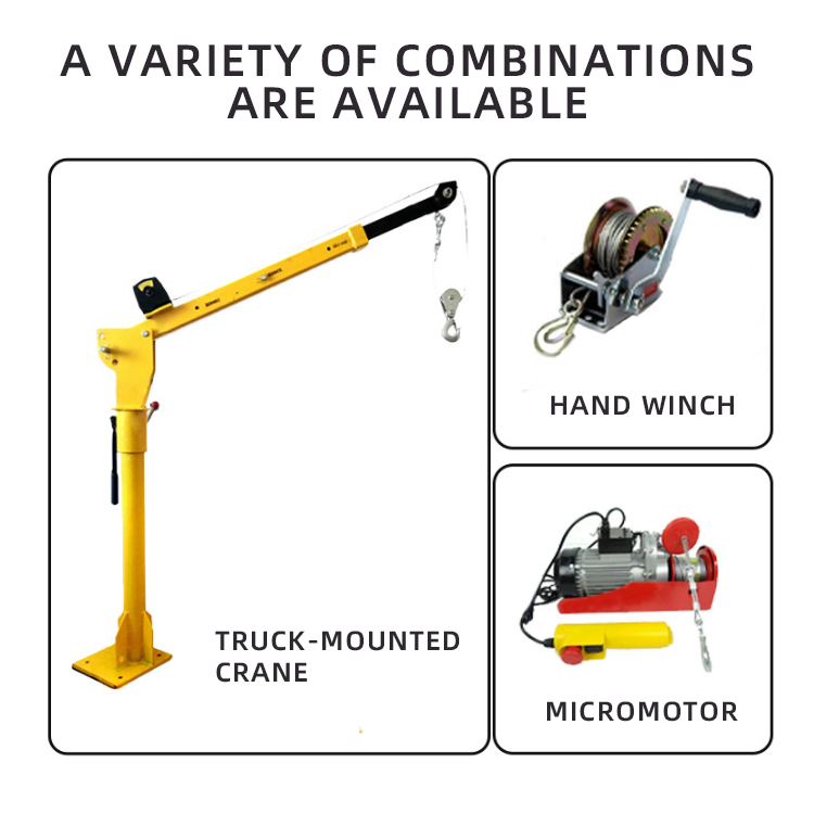 Truck-mounted crane