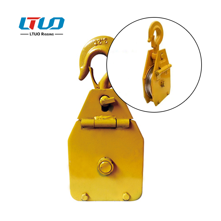Mine lifting block