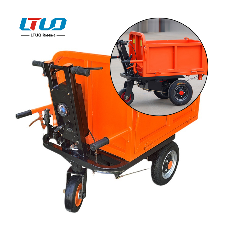 Hand-pushed electric ash hopper (three doors)