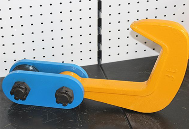 Steel plate tongs