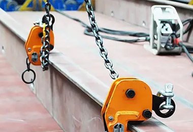 Steel plate tongs