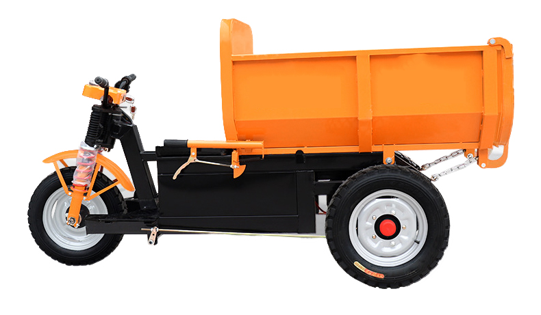 Electric Big Cavalry three-wheeled hopper rear door